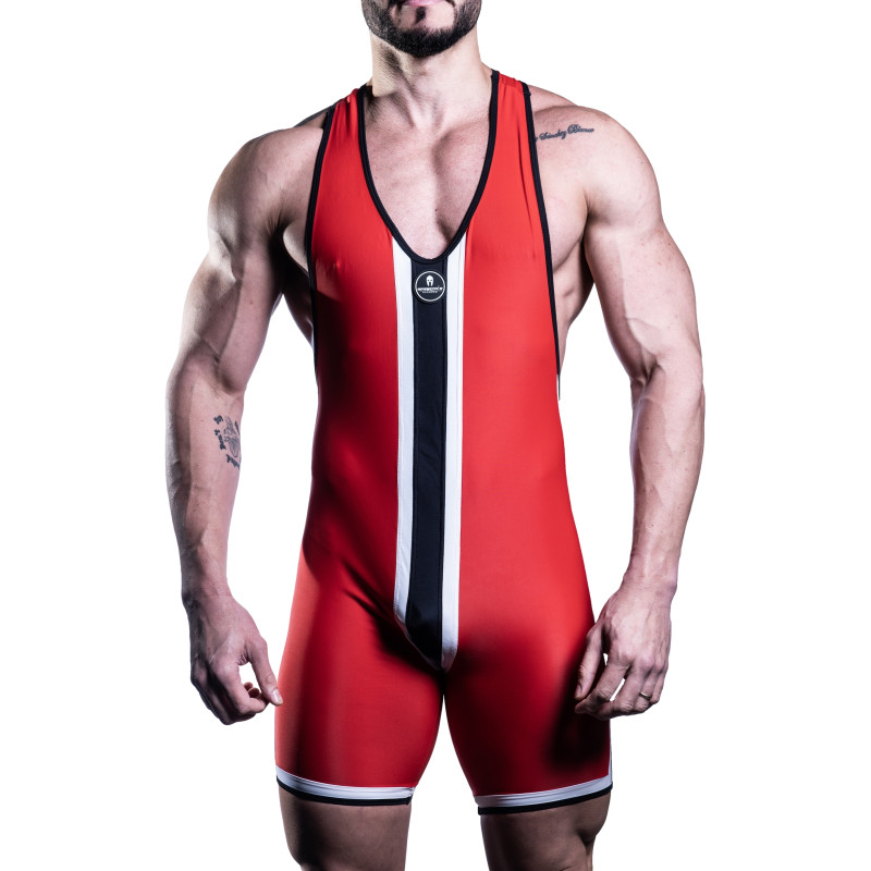 Sparta's Harness Singlet Minerva Rouge